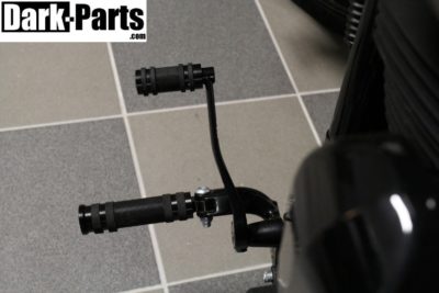 Fußrasten + Schaltpedal Dark Black – Bild 3