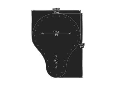 Solo Seat Lether/ Aligator Lether Look - Image 2