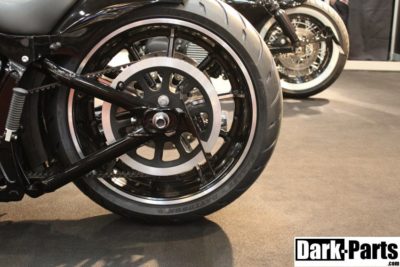 Side numberplate holder "short" Softail Breakout - Image 4