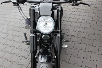 Forkcoverkit "Full-Metal" + Frontfender "Short" Softail Breakout