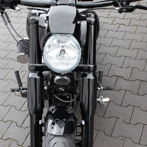 Forkcoverkit "Full-Metal" + Frontfender "Short" Softail Breakout