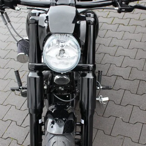 Forkcoverkit "Full-Metal" + Frontfender "Short" Softail Breakout