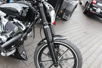 Forkcoverkit "Full-Metal" + Frontfender "Short" Softail Breakout - Image 2