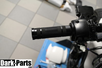 Alugriffe “Dark” für Elektronisches Gas Softail Bj. 2018 - 2024