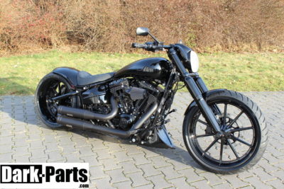 Custom Tank 13 5 Liter Streched Softail Breakout Dark Parts