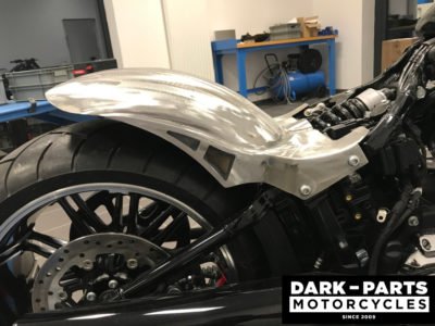 Heckfender"Flat"240-260, Softail ab Bj. 2018, Breakout 114" Und 117", Fat Boy, Tüv – Bild 4