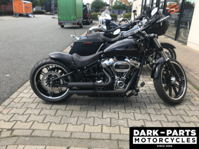 Heckfender"Flat"240-260, Softail ab Bj. 2018, Breakout 114" Und 117", Fat Boy, Tüv – Bild 8