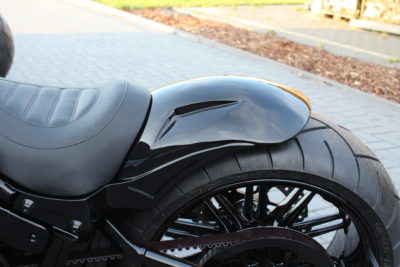 Heckfender"Flat"240-260, Softail ab Bj. 2018, Breakout 114" Und 117", Fat Boy, Tüv – Bild 9