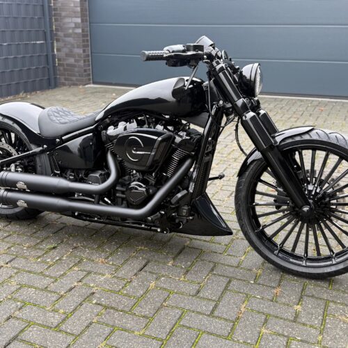 Heckfender"Flat"240-260, Softail Breakout und Fat Boy 2018 - 2024 und ab 2025 + Tüv