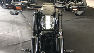 LED Sequentielle Blinkerhalter Griffarmatur Softail 2018 - 2024 – Bild 4
