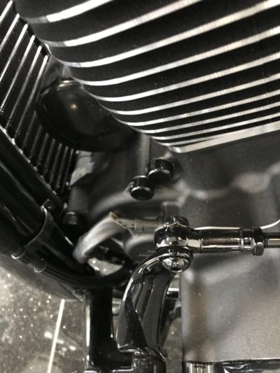 Schraubkappen/ Cover Aluminium komplettset alle Schrauben Softail ab 2018 – Bild 2