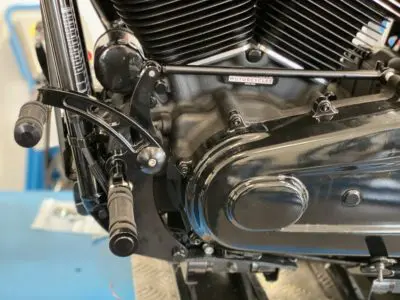 Fußrasten Vorverlegungskit + Tüv für Street Bob, Standard, Low Rider S, Low Rider ST – Bild 5