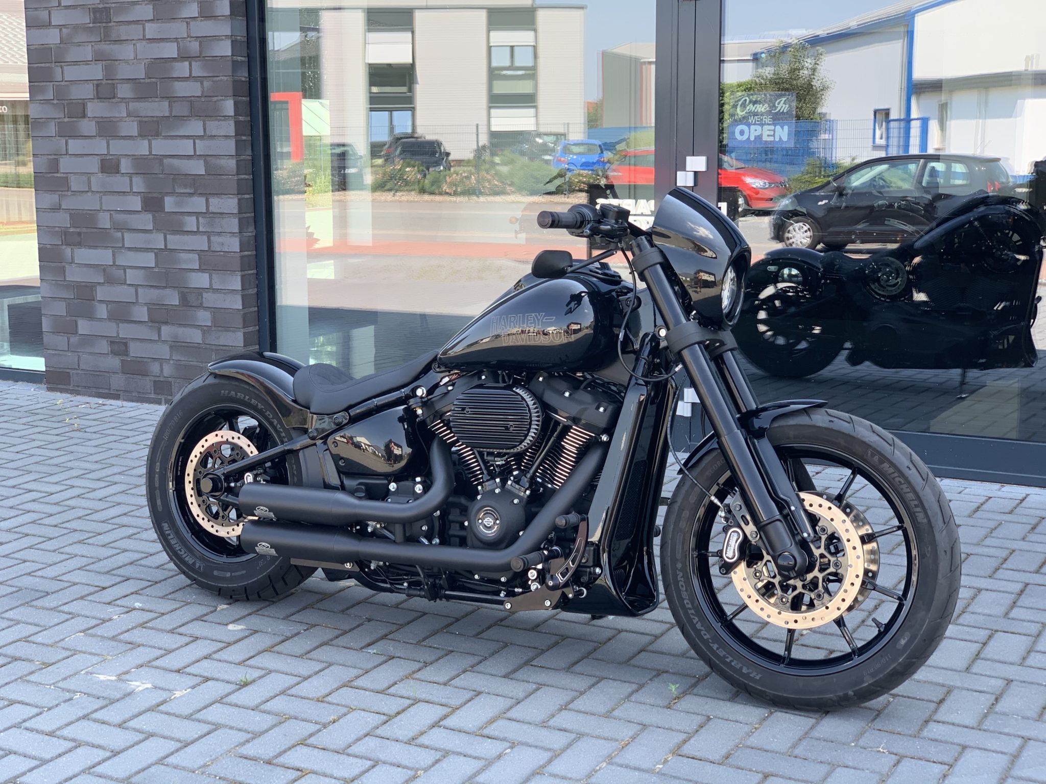 Heckfender Flat 180/200 + Tüv , Low Rider S, Street Bob, Standard, Fat Bob, Slim, Sport Glide ab