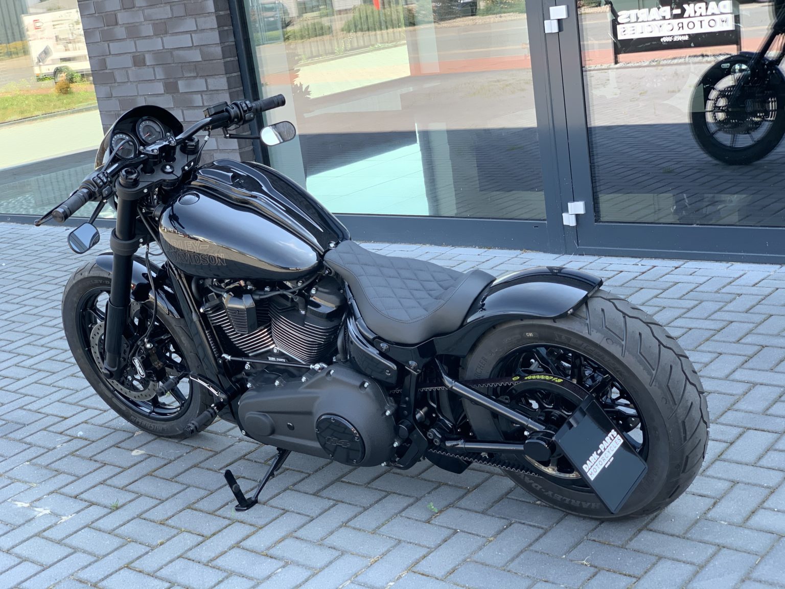 Heckfender Flat 180/200 + Tüv , Low Rider S, Street Bob, Standard, Fat Bob, Slim, Sport Glide ab