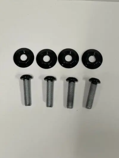Rear fender mounting washers + original black screws - Image 3