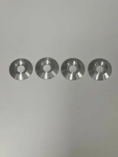 Rear fender mounting washers + original black screws - Image 2