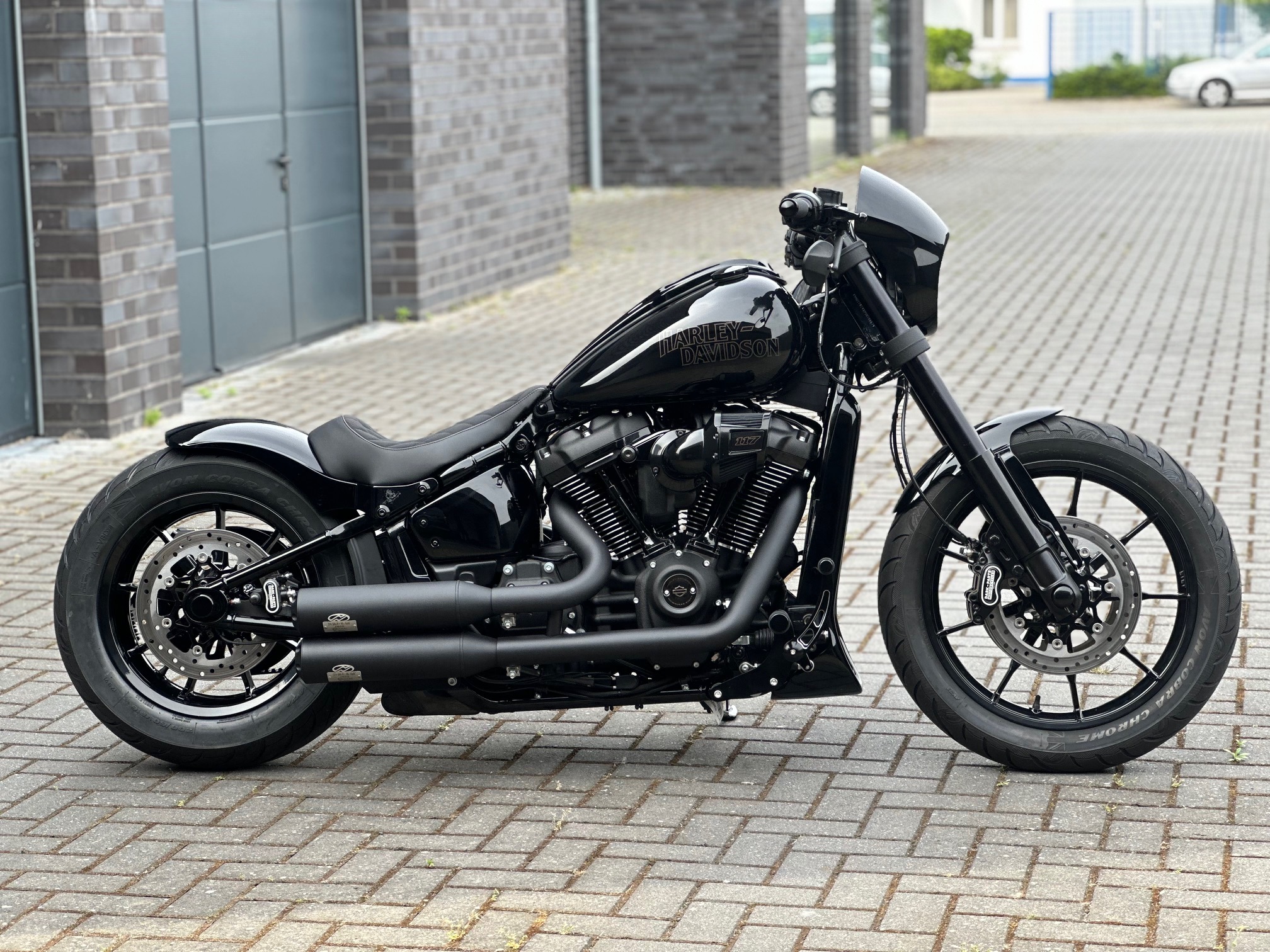 Rahmenblende/ Spoiler Softail ab Bj.2025 + Tüv, Low Rider S, Fat Bob, Street Bob, Breakout – Bild 3